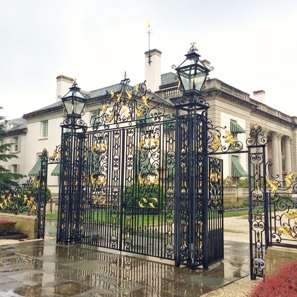 Nemours estate front gate