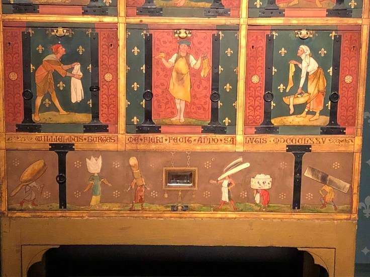 William-Burges-wardrobe-detail