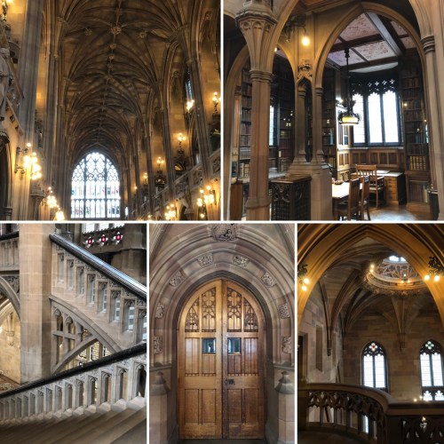 The John Rylands Library in Manchester, UK